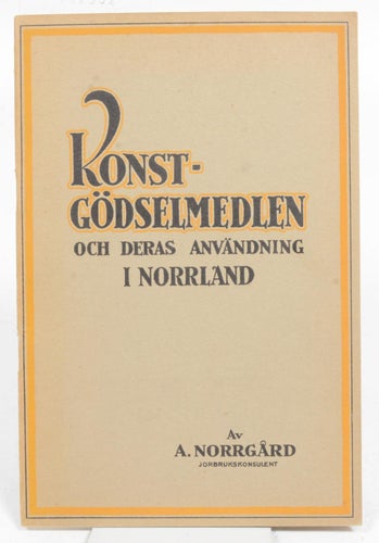 Konstgödselmedlen och deras användning i Norrland