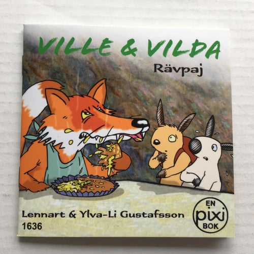 Pixi bok 1636 - VILLE & VILDA Rävpaj