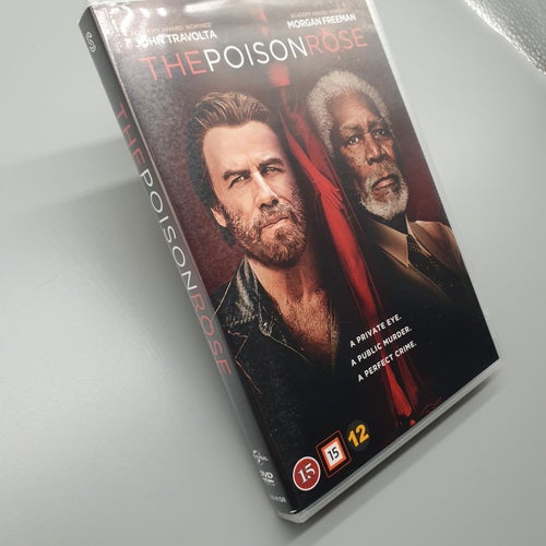 The Poison Rose (2019) -DVD- John Travolta Morgan Freeman Brendan Fraser VG+