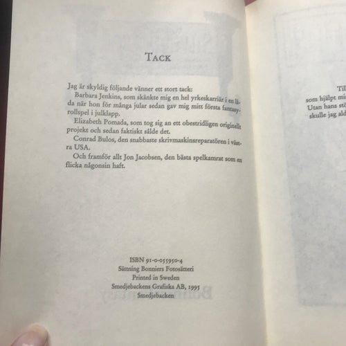 FÖRSTA BOKEN OM DET MAGISKA LANDET DEVERRY Silverdolken Katharine Kerr 1995