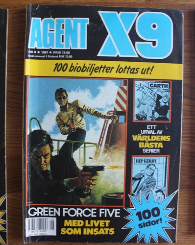 AGENT X9 1987 NR 8