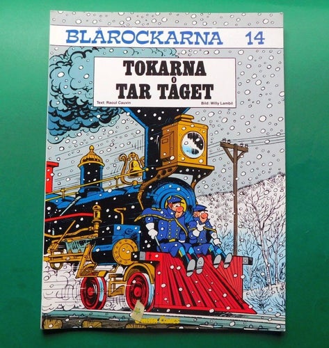 Blårockarna nr 14 - Tokarna tar tåget . Toppskick , NM