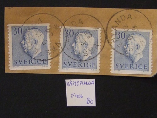 F 416 VÄSTERLANDA 6.12.58 BO
