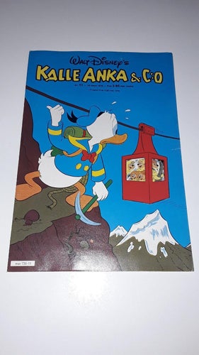 Kalle Anka 1978 nr 11 med bilaga som sitter fast VF-NM
