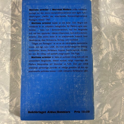 Nattens arméer av Norman Mailer, 1968