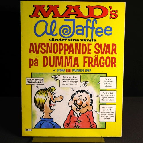 Svenska MAD - stora julpajaren - 1987 - Al Jaffee