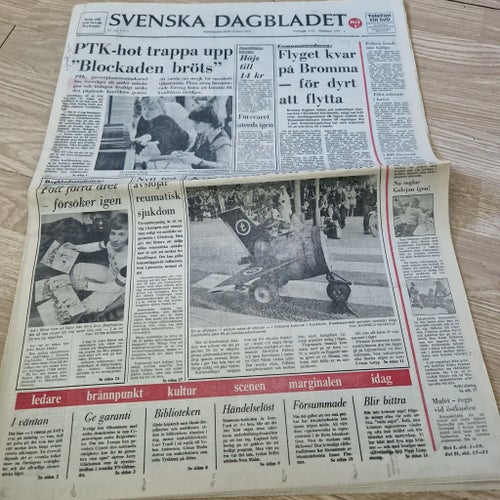 Svenska Dagbladet Söndagen den 15 maj 1977