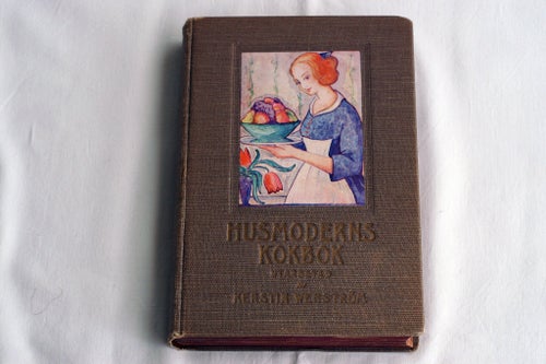 KERSTIN WENSTRÖM - HUSMODERNS KOKBOK, 1923