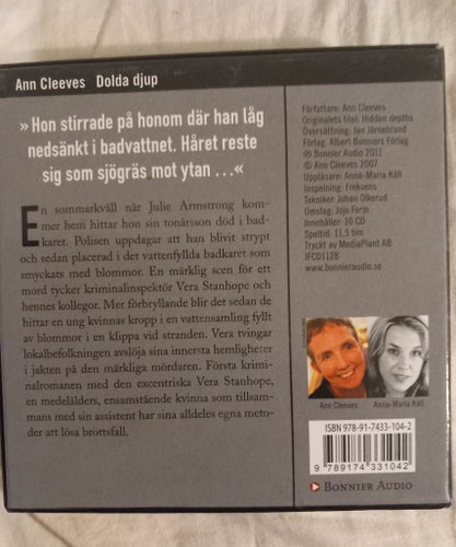 Dolda Djup av Ann Cleeves, 2011