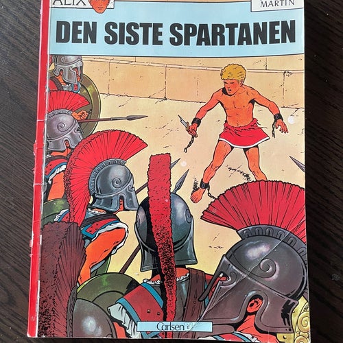 Den Siste Spartanien av Jacques Martin, 1974 1:a upplaga