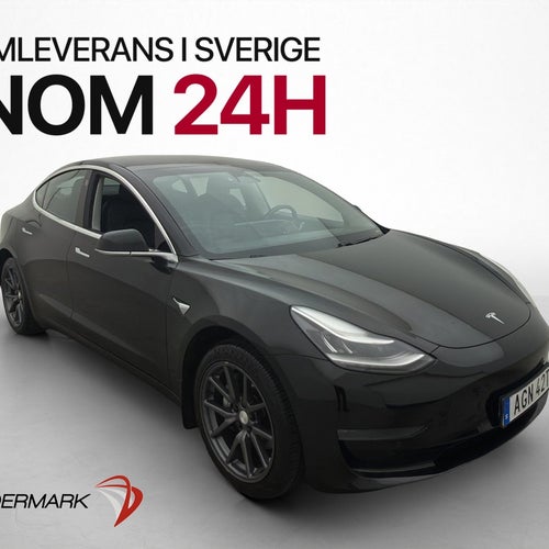 Tesla Model 3 Long Range Panorama Kamera Navi Svensksåld
