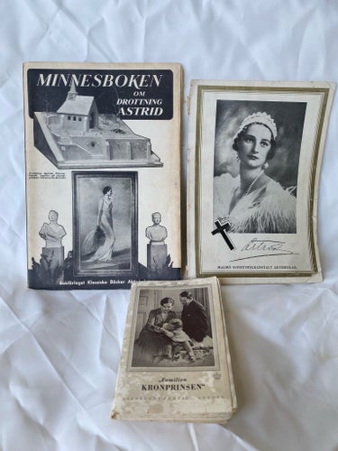 Minnesboken om Drottning Astrid, Drottning Astrid Minnesalbum, Familjen