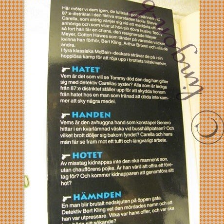Ed McBain - 4 i 1 - Hatet / Handen / Hotet / Hämnden