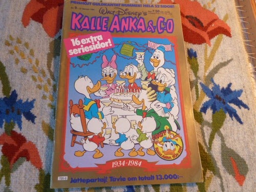 KALLE ANKA & C:O NR09, 1984,