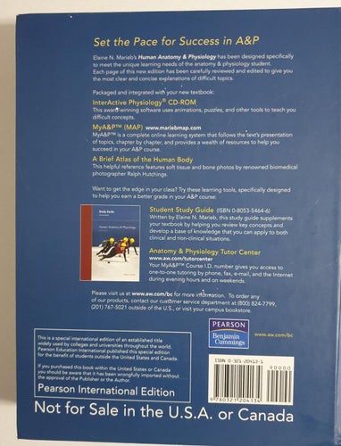 Human Anatomy & Physiology (inb) 6:e uppl 2004 rikt illustrerad