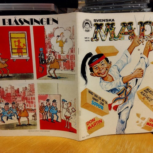 Svenska MAD 1975 nr 3. Very Fine plus
