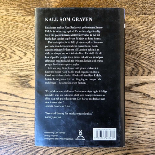 Kall som graven - Peter Robinson