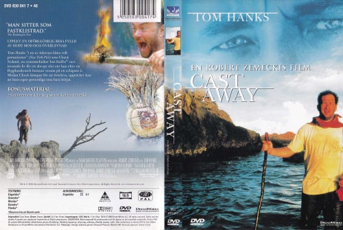 DVD - CAST AWAY - SÖNDAGSFILMEN