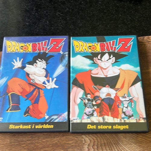 Dragon Ball Z DVD-filmer: Starkast i världen & Det stora slaget