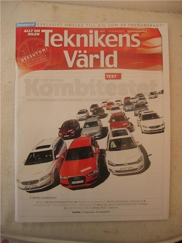Teknikens Värld Nr:12-2014 (Extra bilaga med motortävlingar)