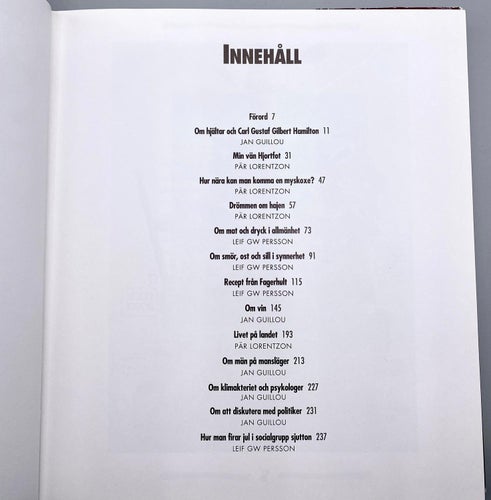 Grabbarnas stora presentbok av Jan Guillou - Leif G. W. Persson  (Mansroll)