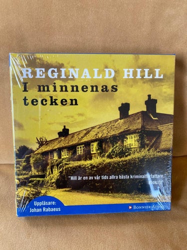 CD Ljudbok / Reginald Hill / I Minnenas Tecken / Ny & Inplastad