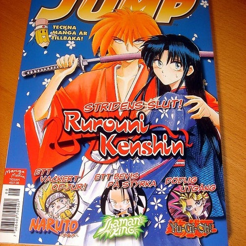 SHONEN JUMP (svensk) NY OLÄST Nr 8 2006 !!!!!