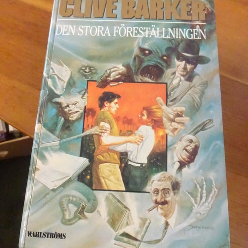 Clive Barker Den stora föreställningen inbunden