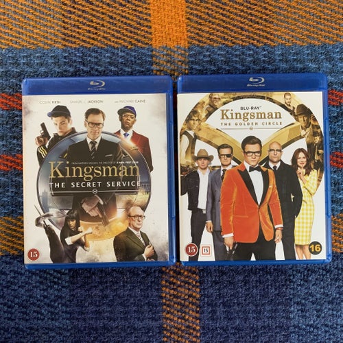 Kingsman 1 & 2 | Blu-ray | the Secret Service the Golden Circle Colin Firth
