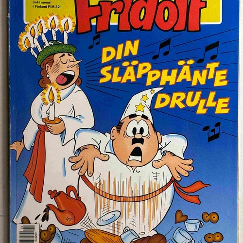 Lilla Fridolf Julalbum 1989: FN med pren.kupong