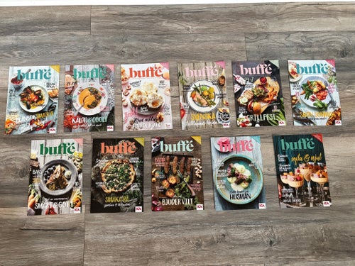 Komplett samling Buffé matmagasin från ICA 2017
