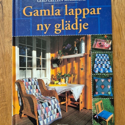 Bok, lapptäcke teknik