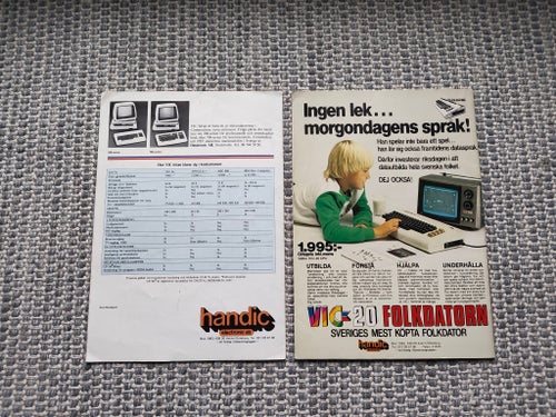 Broschyr Commodore VIC-64 & Vic-rapport nr 3