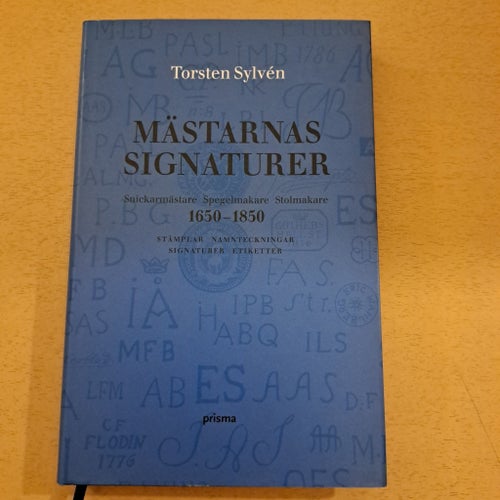 P: Mästarnas signaturer av Torsten Sylvén