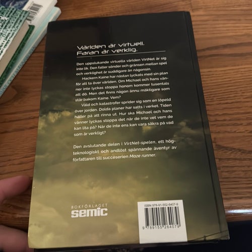 VirtNet-spelen: Nivå: Slutstrid av James Dashner