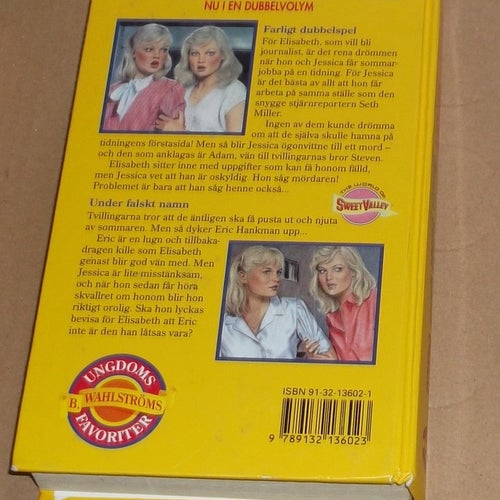 Bok Tvillingarna i Sweet Valley, Farligt dubbelspel o Under falskt namn F Pascal