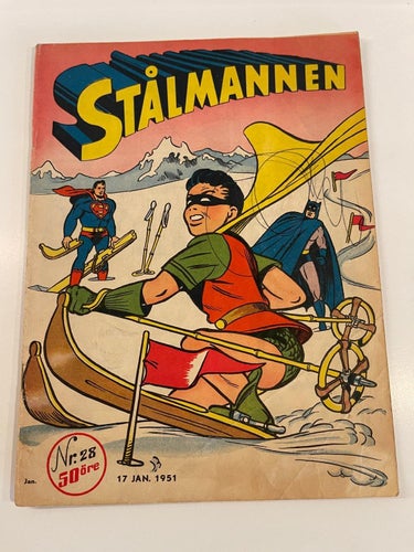* Stålmannen  , Nr 28     - 1951 *