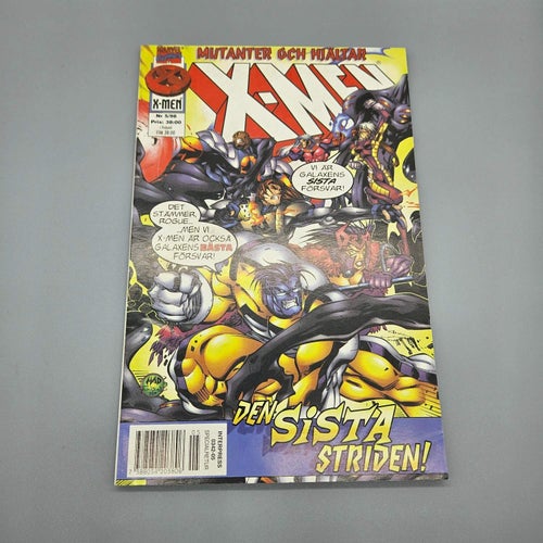 Mutanter och Hjältar X-Men 1998 Nr 5 - Serietidning Marvel Comics