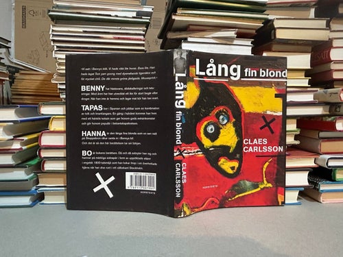 Lång fin blond av Claes Carlsson. Bok. Very good plus