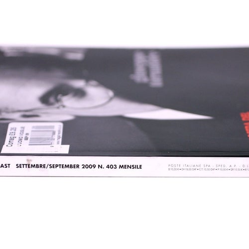 L'Uomo Vogue Italia men's magazine-No.403-September 2009-Giuseppe Tornatore-NEW