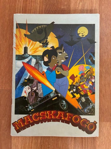 Macskafogó - Ungersk Animerad Film Bok