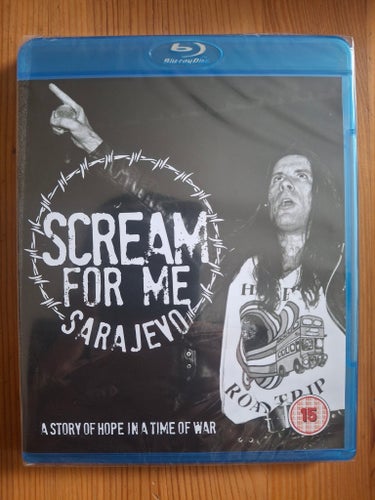 BRUCE DICKINSON/SKUNKWORKS Scream for me Sarajevo (Blu-ray) *STILL SEALED*
