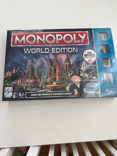Monopoly Here & Now World Edition Ny och inplastad