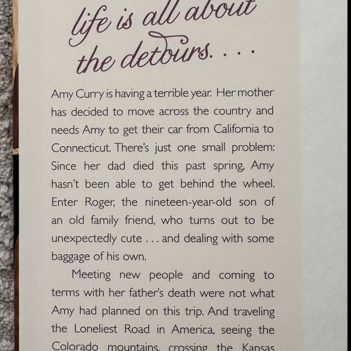 Amy & Roger's Epic Detour - Morgan Matson - hardcover