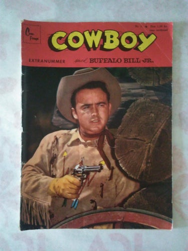 Cowboy extranummer nr 3 med Buffalo Bill JR. år 1961