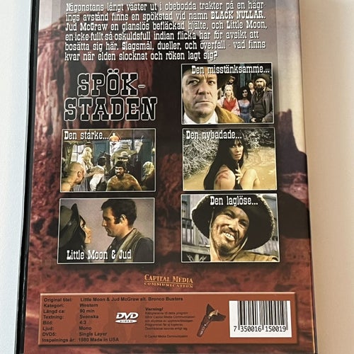 Spökstaden: Bronco busters (Western från 1975 med James Caan). Beg. DVD