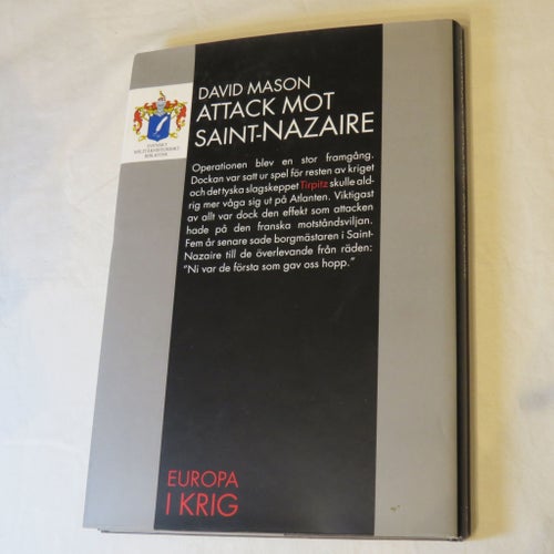 Europa i krig 7 - Attack mot Saint-Nazaire av David Mason