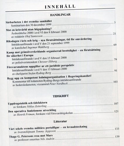 Uppdragstaktik, gränsöverskrid. organiserad brottslighet m.m. (Krigsvet 2/2000)