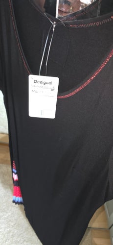 Desigual svart klänning, storlek XXL