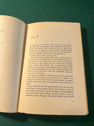 Sjungande sand av Josephine Tey